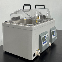 Fisher Isotemp FSGPD15D Dual Water Bath with Lids – Digital Control image 0